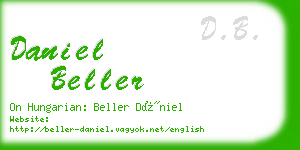 daniel beller business card